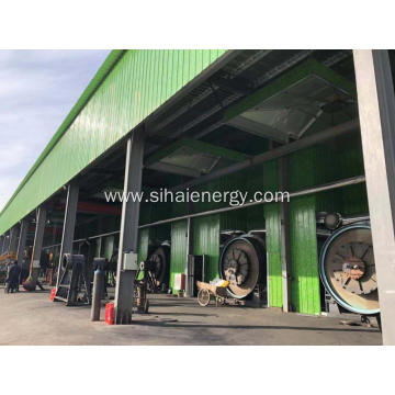 Car tires Recycling to Fuel Oil Pyrolysis Plant